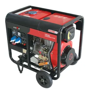 BISON Super Silent Inverter Generator 5000w silenzioso 3 fasi Nigeria portatile 5 kw generatore Diesel prezzo per la libia