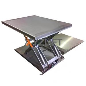 Plateforme élévatrice à ciseaux hydraulique fixe XYZLIFT, table élévatrice, ascenseur, approuvée par EN81-31 - Product Image 2