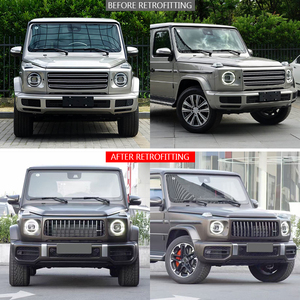 ชุดแต่งรถยนต์ W464 ปี 2019-2024 อัพเกรดกันชนหน้า กระจังหน้า ซุ้มล้อ บังโคลน ชุดแต่งตัวถัง สำหรับรถเบนซ์ G63 - Product Image 2