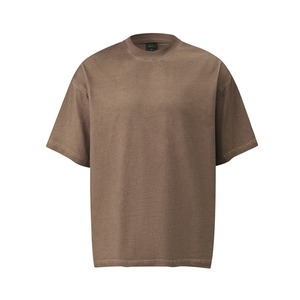 Camiseta de Manga Corta para Hombre, Personalizada, 100% Algodón, Lisa, Transpirable, Absorbente de Humedad, Estilo Retro Americano, Lavada, Desgastada, Corte Holgado - Product Image 2