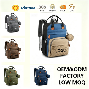 Bolsa de Pañales para Bebé Mother Care, Diseño Personalizado en 3D con Logotipo y Nombre, Bolsa para Mamá y Bebé con Impresión Bajo <span class=keywords><strong>Demanda</strong></span>, Bolsas de Moda para el Cuidado Materno - Product Image 1