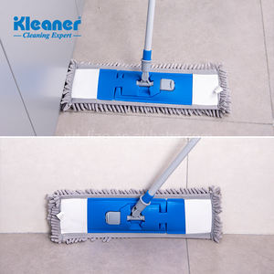 Fregona plana de microfibra <span class=keywords><strong>Kleaner</strong></span> de alta calidad de 40cm, fregona de chenilla de alta absorción fácil de limpiar el suelo - Product Image 6