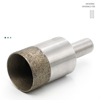 Forets à noyau diamanté fritté de 4 à 100 mm pour verre, porcelaine, jade