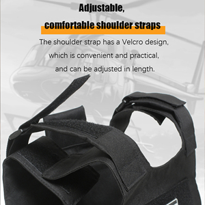 Chaleco Táctico de Seguridad Ajustable para Entrenamiento al Aire Libre, Chaleco Protector para Paintball, Cosplay, Equipo del FBI, Defensa Personal - Product Image 5