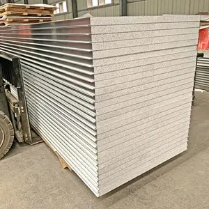 Mur de mousse en acier d'usine chinoise 100mm pour panneau Sandwich de plafond