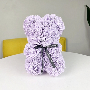 Rosa orsacchiotto rosa 25cm 60cm 70cm rosa romantica in schiuma orsacchiotto prodotti per la festa della mamma 2025 - Product Image 3