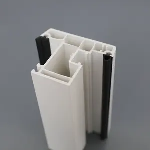 PVC hồ sơ để làm cho cửa sổ và cửa trong bất kỳ màu sắc uPVC đùn hồ sơ