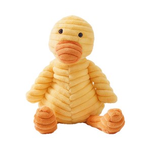 Jouets pour chiens en velours côtelé, jouets à mâcher qui couinent pour chiots, pour jouer en intérieur, design de dessin animé durable - Product Image 4