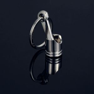 Car Engine Piston Style Keychain <b>Key</b> <b>Ring</b> Creative Metal Piston Model Keyring Keyfob <b>Key</b> Pendant KeyChain Decor Car Accessories - Product Image 6