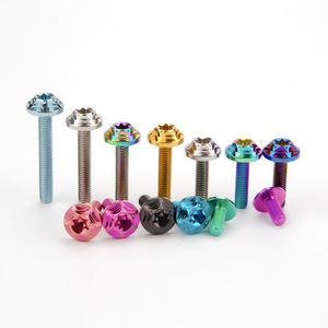 مسامير التيتانيوم TMJ 5 برأس كبير مسامير التيتانيوم T40 الدوار M6X15/20/25 (OD = 16) مسامير Ti للدراجة والدراجة النارية كاليفورنيا - Product Image 2