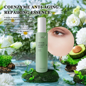 QBEKA <span class=keywords><strong>100ml</strong></span> Esencia Reparadora Antienvejecimiento con Coenzimas, Potente Suero Antioxidante que Reduce las Arrugas y Aumenta el Colágeno de la Piel - Product Image 2