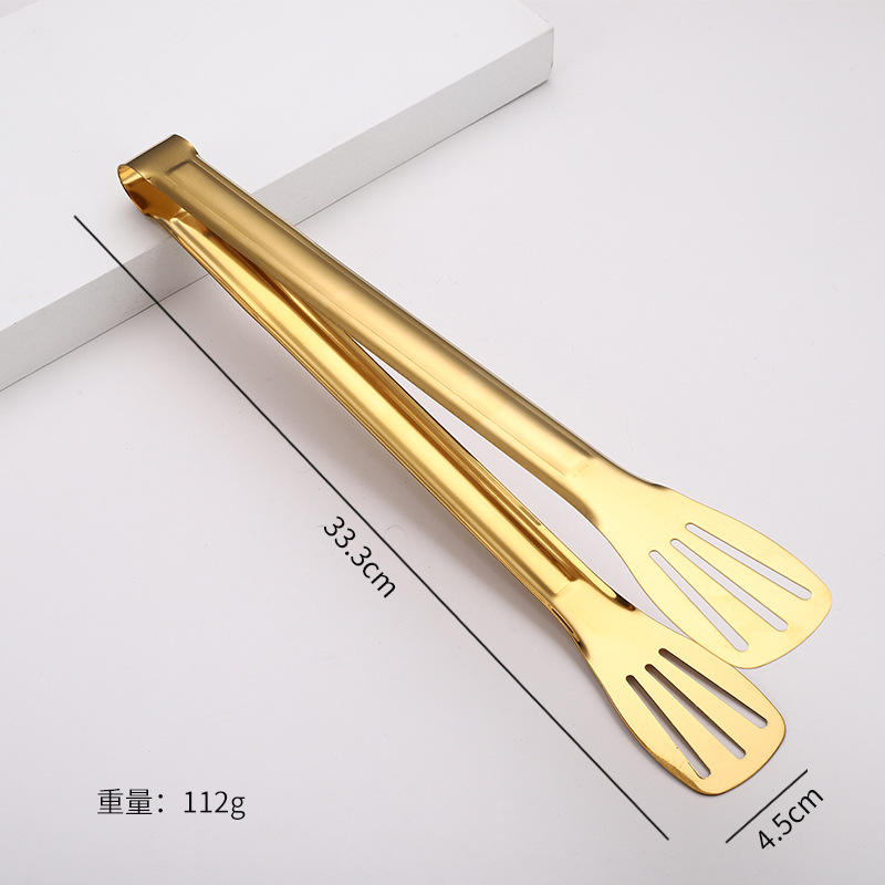 Gold large bread clip