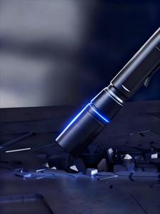 Chiến thuật Zoomable không thấm nước hợp kim nhôm Bút đèn pin USB có thể sạc lại LED cao-lumen ánh sáng Túi clip cho cắm trại EDC sử dụng - Product Image 3