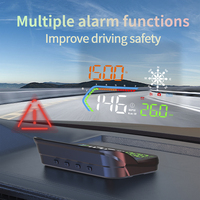 M30 OBD2 GPS HUD Tachometer |   Windschutzscheiben-Head-Up-Display, DTC-Code-Löschung, Geschwindigkeitskamera-Warnung, Universeller 12V Auto-LKW-Projektor