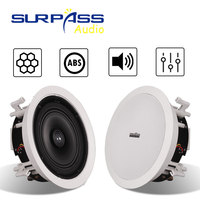 CY660 surpasse le son stéréo de haute qualité 6 "Audio professionnel coaxial dans le haut-parleur de montage au plafond pour le cinéma maison