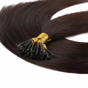 Jasmine Beauty Wholesale Itip Straight I-tip 100% Remy Hair <b>Russian</b> Raw Virgin Double Drawn I Tip Human Hair Extensions - Product Image 2