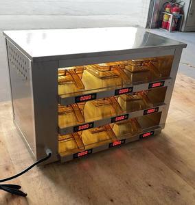 Gabinete estilo Prince Castle, restaurante de comida rápida, equipo de calentamiento de hamburguesas para pan, hamburguesa, carne, máquina de calentamiento de pasteles - Product Image 1