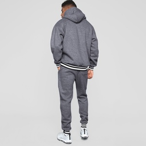 Nouvelle conception, survêtement de sport en molleton de coton de haute qualité pour hommes, vêtements de rue, jogging, sweat-shirt et pantalon, survêtement - Product Image 5