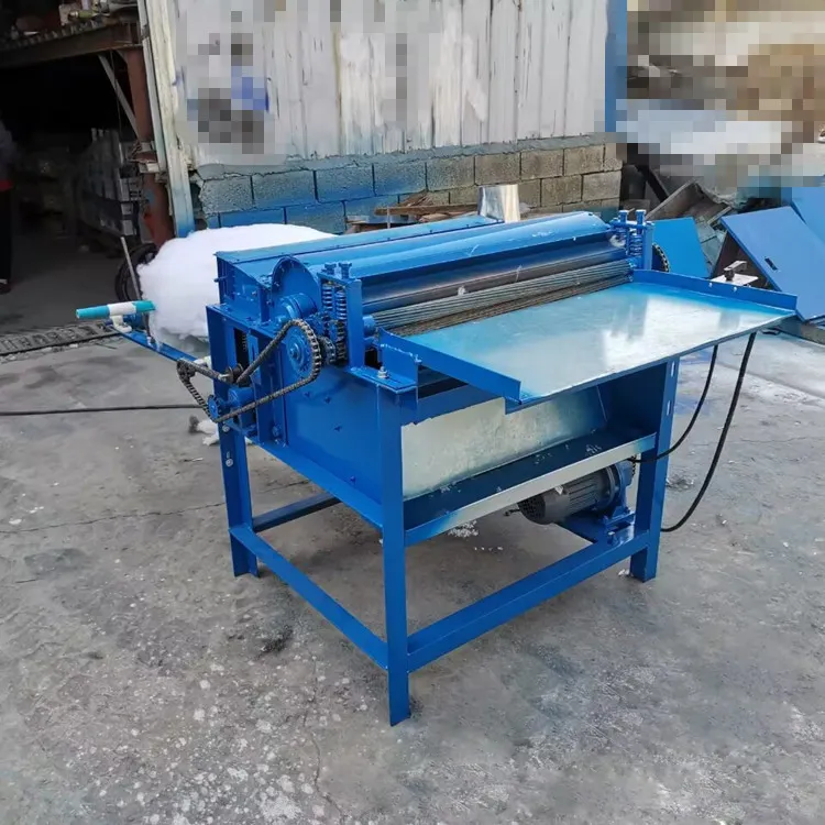 Hot Sale Cotton Sheep Wool Carding Nonwoven Cotton Fiber Yarn Opening Machine Textile Fabric Cloth Recycling Opener Machine