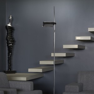 Lámpara de Pie Shanhe Jimu D11 con Fuente de Luz LED, Control de Interruptor, Diseño Minimalista, Estilo Bauhaus, Sin Pantalla - Product Image 5