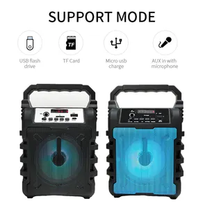 Taşınabilir ses Muziek Bocinasocin Portatil Bluetooh kablosuz Bluetooth açık bilgisayar Dj müzik kutusu Mini Bt Karaoke hoparlörü