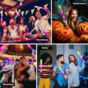 Palos de Espuma Luminosos al por Mayor, Palos LED que Brillan en la Oscuridad, Artículos de Fiesta para Bodas, Fiestas Rave, Conciertos, Campamentos - Product Image 5
