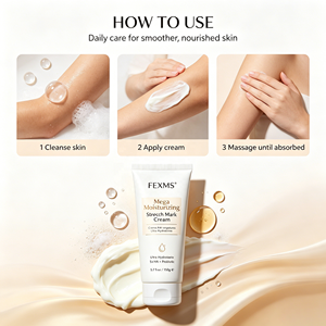 Crème anti-vergetures à étiquette privée 100% naturelle non irritante Crème hydratante anti-vergetures de <span class=keywords><strong>grossesse</strong></span> - Product Image 6