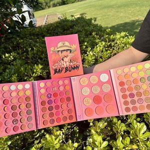 Venta caliente Beauty Shimmer 117 colores mate brillo <span class=keywords><strong>Bad</strong></span> <span class=keywords><strong>Bunny</strong></span> pigmentado 4 páginas cosmético nuevo diseño paleta <span class=keywords><strong>de</strong></span> sombras <span class=keywords><strong>de</strong></span> ojos - Product Image 2