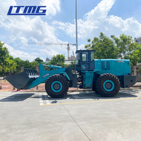 LTMG Caricatore frontale elettrico a batteria agli ioni di litio 5ton 7ton caricatore elettrico con condizionatore d'aria