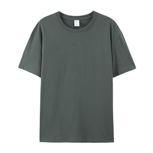 T-shirt sport vintage surdimensionné en coton épais pour homme, à épaules tombantes, manches courtes, avec design personnalisé imprimé et brodé – Vente en gros - Product Image 3