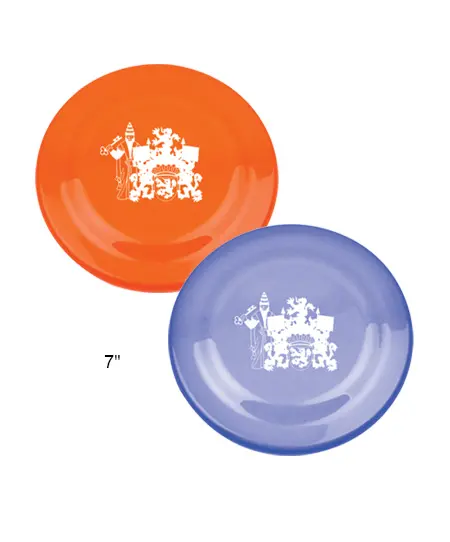Tùy Chỉnh 7 Inch Phẳng Nhựa Pet Thiết Bị Fly Disc, Đĩa Nhựa Tròn YC017