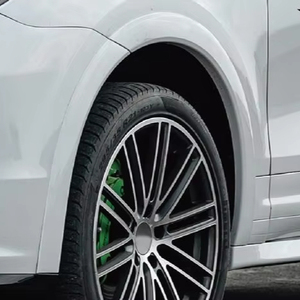 15-17 Cayenne Old to New 9Y0.1 SD Luz de doble barra + GTS + <span class=keywords><strong>TKT</strong></span> Kit de labios delanteros Kit de carrocería mejorado - Product Image 5