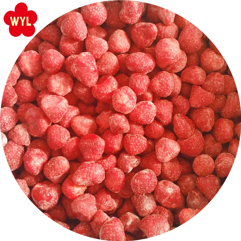 IQF فراولة كاملة مجمدة AM13 فاكهة مجمدة
