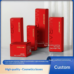 Manufacturer Customized Cosmetic Color Packaging Box Black <strong>Cardboard</strong> Gold Stamping Double Insert <strong>Model</strong> 17 Die Cutting - Product Image 2