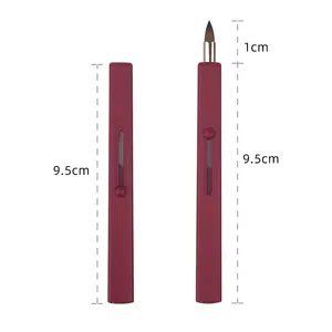 Retractable Plastic handle Lip Brush for Travel Lipstick Gloss Tools Concealer Lipstick Brush Portable Beauty Tool