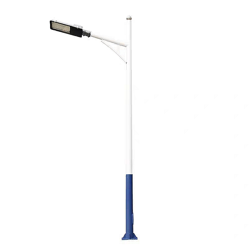 Горячеоцинкованный уличный фонарь из стали Q235, 5 м, 6 м, 7 м, 8 м, 9 м, 10 м, солнечные фонари для уличного освещения