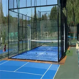 WPT profesyonel özel Panormic Pade açık mahkeme fabrika tenis mahkemesi ekipmanları kürek mahkemesi