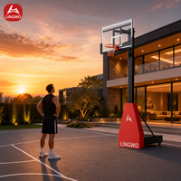 Panier de basket portable d'extérieur réglable avec rembourrages pour adultes – Direct Usine