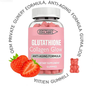 Gummies au glutathion et au collagène OEM, Complément <span class=keywords><strong>anti</strong></span>-âge sous marque privée, Soutien pour une peau jeune, Saveur fraise - Product Image 6