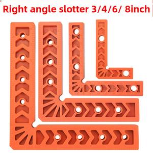 Règle en plastique en L à angle droit de 90 degrés pour le travail du bois, localisateur de pierre, fixateur auxiliaire, conception épaissie pour <span class=keywords><strong>dalles</strong></span> de roche - Product Image 2
