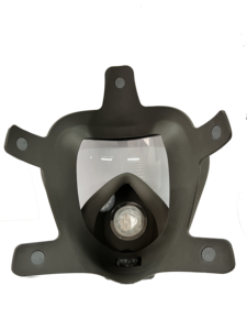 Masque respiratoire intégral homologué CE, grande vision, combinaison A1B1E1K1, silicone, réutilisable, 3 couches - Product Image 6