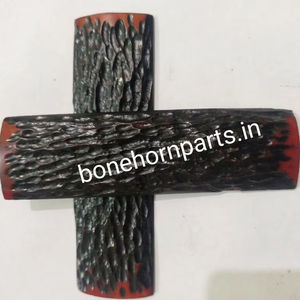 Handcrafted <b>Bone</b> Amber Jigged <b>Knife</b> <b>Handle</b> Scales Natural Textured Material for Custom <b>Knife</b> Making - Product Image 2