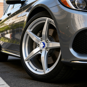 Jantes en alliage forgé sur mesure 18-22 pouces, finition argent brossé, 5 branches, pour FI-R, BMW, Audi, Mercedes, <span class=keywords><strong>Porsche</strong></span>, Lexus - Product Image 6