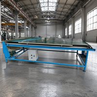 Ventilateur d'extraction industriel à mécanisme push-pull en tôle galvanisée, à persiennes entièrement ouvrables, sans résistance au vent, pour refroidissement