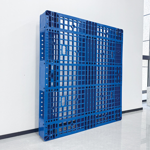 Tugas Berat 1200x1000mm Dek <span class=keywords><strong>Jala</strong></span> Biru Bahan PP Palet Eropa Masuk 4 Arah Ramah Lingkungan Untuk Pengunaan Pengemasan Logistik - Product Image 4