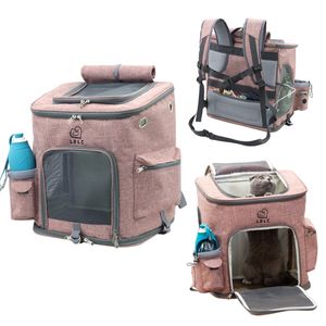 Nouveau produit Explosion <span class=keywords><strong>LDLC</strong></span> QS-002-L Sacs pour animaux de compagnie Pliables Respirants Sac à dos <span class=keywords><strong>portable</strong></span> pour chat - Product Image 3