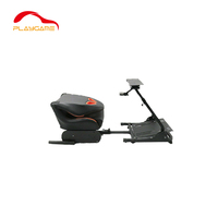 Cockpit de simulateur de course pour jeux de conduite automobile PS4 PS5 PC, avec support de volant et siège de conduite