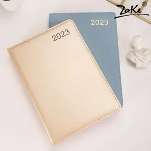 Set Hadiah Perusahaan TTX Kulit Hitam 2023 Buku Catatan Natal Pembuatan Notebook Logo Kustom Cuadernos