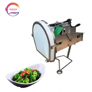 Desktop Vegetable Cutter Hot Pepper Slicing Portable Chilli Rings Cutting Machine Red Pepper Chopping Machine