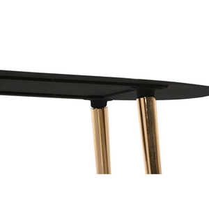 TABLE BASSE EN FER 122x60x30 NOIR BRUT - Product Image 2